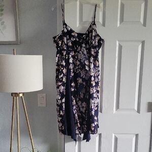 Boho Flowy Floral Whimsical Romantic Summer Dress  XL